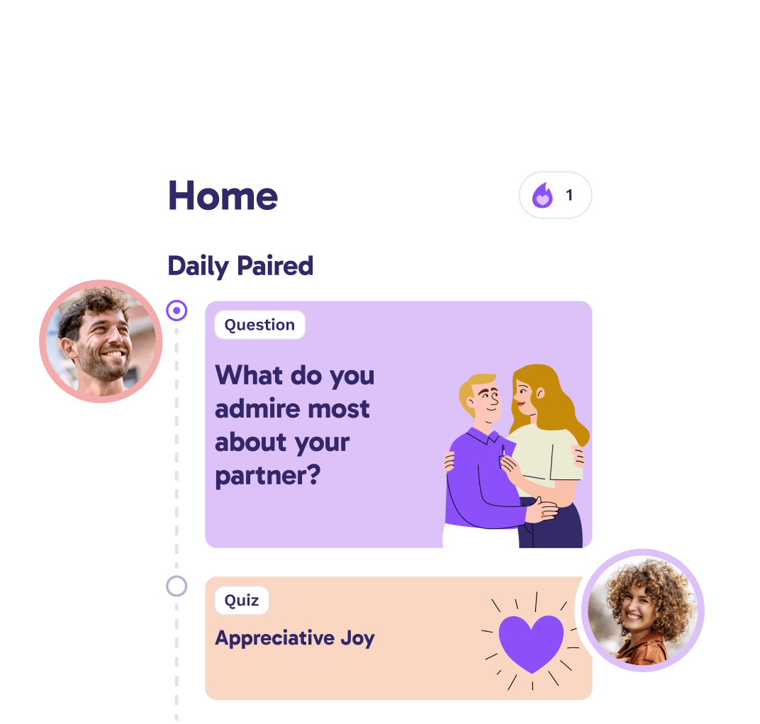 Paired's mobile app