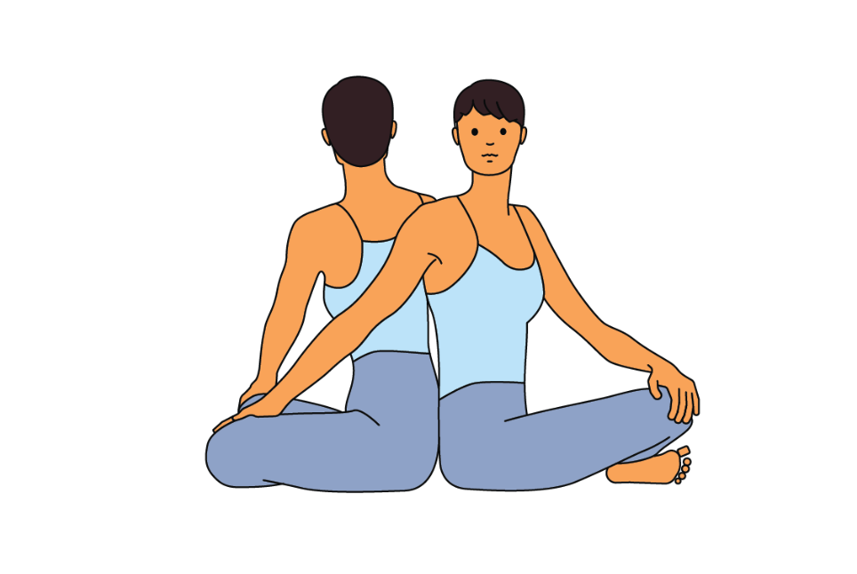 Couple's Yoga Poses: 23 Easy, Medium, and Hard Duo Yoga Poses