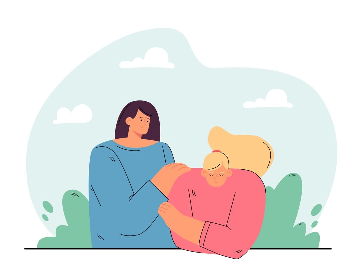 how to support a grieving partner